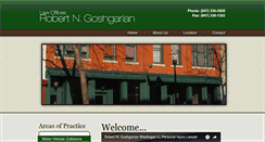 Desktop Screenshot of goshgarianlaw.com